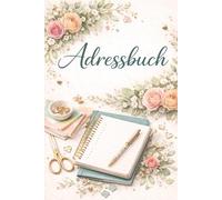 Adressbuch A5: Praktisches A5 Adress- und Kontaktbuch für 240 Einträge - Platz für Namen, Adressen, Telefonnummern, E-Mail und Notizen