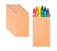 ADRI Lote pack Ceras para dibujar Colores Infantiles 6 Mini Ceras por Caja. Ideal para regalos en Cumpleaños Infantiles, detalles para niños en Bodas,...