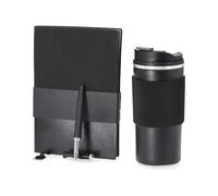 ADRI - Regalo original, set para regalar con bloc de notas, roller y vaso térmico, regalos originales para hombres y mujeres