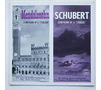 Adrian Boult - Mendelssohn: Symphony No 4 Italian, Schubert: Symphony No 4 Tragic [LP]