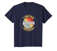 Adrian Camiseta, Niños, Azul Marino, 12 años