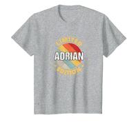 Adrian Camiseta, Niños, Gris Jaspeado, 4 años