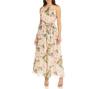 Adrianna Papell Mono floral organza. Multicolor 38