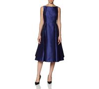 Adrianna Papell Sleeveless Mid-Length Party Dress with V-Back Vestido, Blue (Neptune), 36 para Mujer