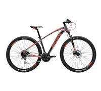 ADRIATICA Bicicleta MTB WING RS 29 pulgadas, talla M SHIMANO ACERA 21 V, color negro y rojo