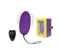 ADRIEN LASTIC Ocean Breeze 2.0 - Huevo Vibrador Recargable Con Control Remoto Para Placer Personalizado