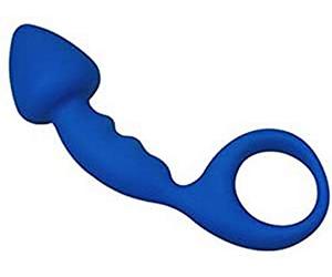 Adrien Lastic Dildo, Color Azul - 180 gr