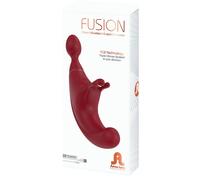 Adrien lastic - fusion triple estimulador clitoris & g-spot rojo