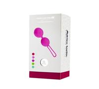 ADRIEN LASTIC Geisha Lastic Bolas Silicona Talla S Rosa - Bolas Kegel Elegantes Para Fortalecer Suelo Pélvico