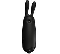 ADRIEN LASTIC Lastic Pocket Vibrador Conejo Negro - Vibrador Compacto Con Diseño Discreto Para Placer Intimo