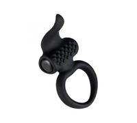 ADRIEN LASTIC - LINGUS ANILLO VIBRADOR NEGRO