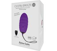 ADRIEN LASTIC Ocean Breeze 2.0 - Huevo Vibrador Recargable Con Control Remoto Para Placer Personalizado