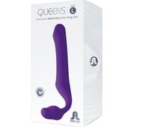 Adrien Lastic Queens Strap-On Flexible Violeta Talla L - Juguete Ideal Para Exploración Con Diseño Flexible