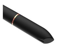 ADRIEN LASTIC Rocket Bala Recargable Negra - Vibrador Ergonómico Discreto Para Placer Versátil