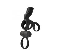 ADRIEN LASTIC - SPARTACUS ANILLO & FUNDA DE PENE CON VIBRADOR