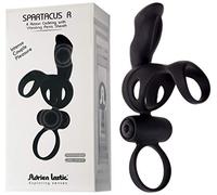 Adrien Lastic "Spartacus R" Doppel-Ring schwingenden Kraftvoll, hypoallergenem Silikon, frei von Weichmachern