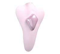 Adrien Lastic Estimulador braguita Temptation – App gratuita, 9+11 modos, IPX7, Rosa claro