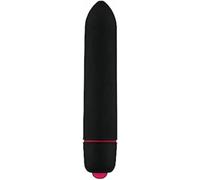 Adrien Lastic Univibe Mini Bala Vibradora - 10 Modos, IPX7, USB Recargable, Silicona, Rosa, 9cm