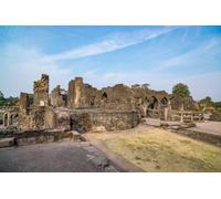adrium Cuadro compuesto de aluminio de 90 x 60 cm: Mandu India, ruinas afganas del reino islámico, monumento a la mezquita y tumba musulmana. Detalles arquitectónicos.