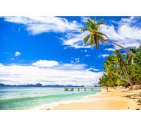 adrium Cuadro de 120 x 80 cm - Hermosa playa tropical El Nido Palawan (36289658)