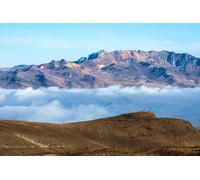 adrium Cuadro de aluminio compuesto de 110 x 70 cm: cañón del río Colca en el sur de Perú, es el tercer destino turístico más frecuente de Perú, con unos 160.000 visitantes al año y (78365822)