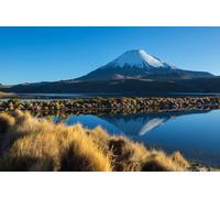 adrium Cuadro de aluminio compuesto de 90 x 60 cm: fantásticos paisajes pintorescos del norte de Chile, desierto de Atacama, hermosos paisajes naturales inspiradores (257501540)