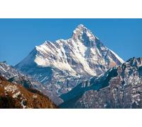 adrium Cuadro en lienzo de 140 x 90 cm, Monte Nanda Devi, una de las mejores monturas del Himalaya de la India de Joshimath Auli, Uttarakhand, montañas indias del Himalaya (165849837)
