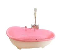 Adrosstoller Baño de agua para pájaros, bañera, ducha, loro, para periquitos, tortolitos, jaula para mascotas, cuenco inteligente, suministros para pájaros