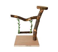 Adrosstoller Budgies - Soporte para jaula de loros, taza de alimentación, gimnasio, puente, juguete de escalada para periquitos, cacatúas