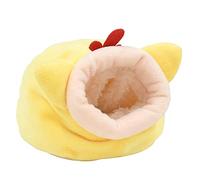 Adrosstoller Jaula para hámster, roedores, hamaca, suministros para casa, nido de cobayas, cama cálida para dormir, artículos pequeños para mascotas
