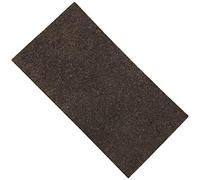 Adsamm® / 10 x almohadillas de fieltro / 100x200 mm / marrón / rectangular / Protectores de suelo para patas de mueble / auto-adhesivos / con grosor de 1,5 mm de la máxima calidad