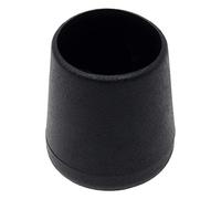 Adsamm 16 tapas para patas de silla, negras, diámetro de 20-21 mm, LG-BL-20