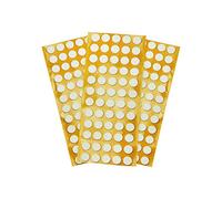 Adsamm® / 180 x Almohadillas Antideslizantes Autoadhesivas de Caucho Celular EPDM/ø 14 mm/Blanco/Redondo/Deslizantes Antideslizantes de 2,5 mm de Espesor