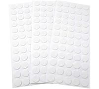 Adsamm® / 180 x Almohadillas de Fieltro/Ø 14 mm/Blanco/Redondo/Protectores de Suelo para Patas de Mueble/Auto-Adhesivos/con Grosor de 1,5 mm de la máxima Calidad