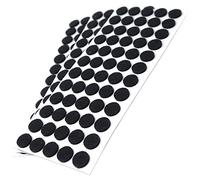 Adsamm® / 180 x deslizantes de Fieltro autoadhesivos/Negro/ø 14 mm/Redondo/Deslizantes de Fieltro para Muebles de 3,5 mm de Grosor/Deslizantes para Muebles y Suelos