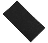 Adsamm® / 3 x almohadillas de fieltro / 100x200 mm / negro / rectangular / Protectores de suelo para patas de mueble / auto-adhesivos / con grosor de 1,5 mm de la máxima calidad