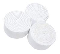 Adsamm® / 3 x cintas adesivas de fieltro para cortar / 29x1000 mm / blanco / rectangulares / para cortar rectángulos de variable longitud / protectores de suelo para patas de mueble / grosor de 3,5 mm de la máxima calidad