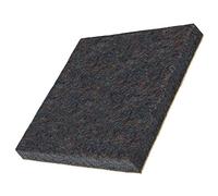Adsamm® / 32 x Deslizadores de Fieltro autoadhesivos/Marrón / 45x45 mm/Cuadrado/Patines de Fieltro para Muebles de 5,5 mm de Grosor