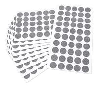 Adsamm® / 500 x Almohadillas de Fieltro/Ø 16 mm/Gris/Redondo/Protectores de Suelo para Patas de Mueble/Auto-Adhesivos/con Grosor de 1,5 mm de la máxima Calidad