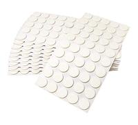Adsamm® / 500 x deslizantes de Fieltro autoadhesivos/Blanco/ø 22 mm/Redondo/Deslizantes de Fieltro para Muebles de 3,5 mm de Grosor/Deslizantes para Muebles y Suelos