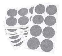 Adsamm® / 80 x Almohadillas de Fieltro/Ø 50 mm/Gris/Redondo/Protectores de Suelo para Patas de Mueble/Auto-Adhesivos/con Grosor de 1,5 mm de la máxima Calidad
