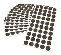 Adsamm FP-35-SA-BR-16-50-10 500 Almohadillas de Fieltro, Marrón, Ø 16 mm