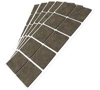 Adsamm FP-35-SA-BR-4545-10-5 FP-35-SA-BR-4545-10 - Almohadillas de fieltro (50 x 45 mm), color marrón