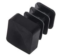 Adsamm INS-R-BL-1212-16 16 Tapones de lámina, Negro, 12x12 mm