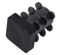 Adsamm INS-R-BL-1616-100 100 Tapones de lámina, Negro, 16x16 mm