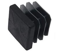 Adsamm INS-R-BL-2525-32 32 Tapones de lámina, Negro, 25x25 mm