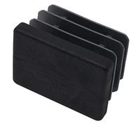 Adsamm INS-R-BL-2535-32 32 Tapones de lámina, Negro, 25x35 mm
