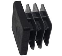 Adsamm INS-R-BL-3030-4 INS-R-BL-3030 - Tapones para láminas (4 unidades, 30 x 30 mm), color negro