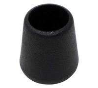 Adsamm LG-BL-10-4 4 Tapas para Patas de Silla, Negro, Ø 10-11 mm