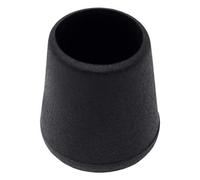 Adsamm LG-BL-12-16 Adsamm-16 Tapas para Patas de sillas, Negro, Ø 12-13 mm